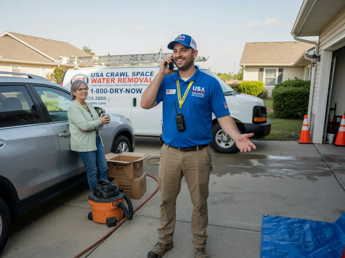 Crawl Space Water Removal Bowmanstown, PA FAQs